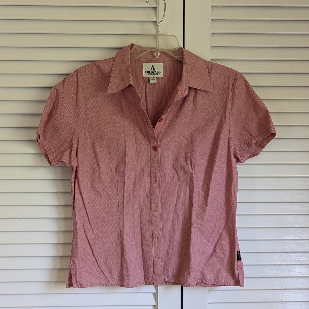 Blouse Colorado Adventure Wear Red Check Size Large